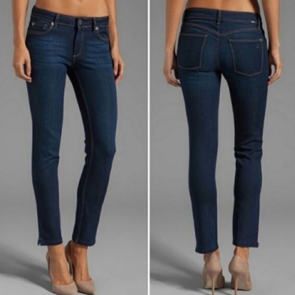 DL1961 ANGEL Mid-Rise Skinny Ankle Park Denim 30